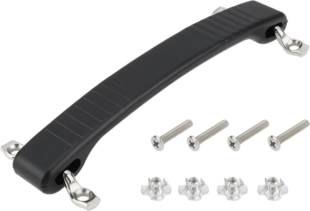 Amplifier handvat 180 mm - zacht rubber - vervangend voor Fender versterkers - verbeter grip en comfort - ShopVlot
