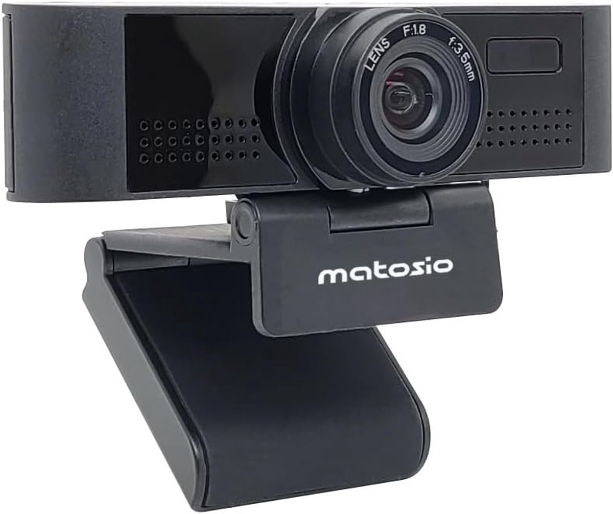 Video Conferentie Camera 1080P - USB Camera met 2 Microfoons - Geluidsisolatie - Ideaal voor Thuiswerken - ShopVlot