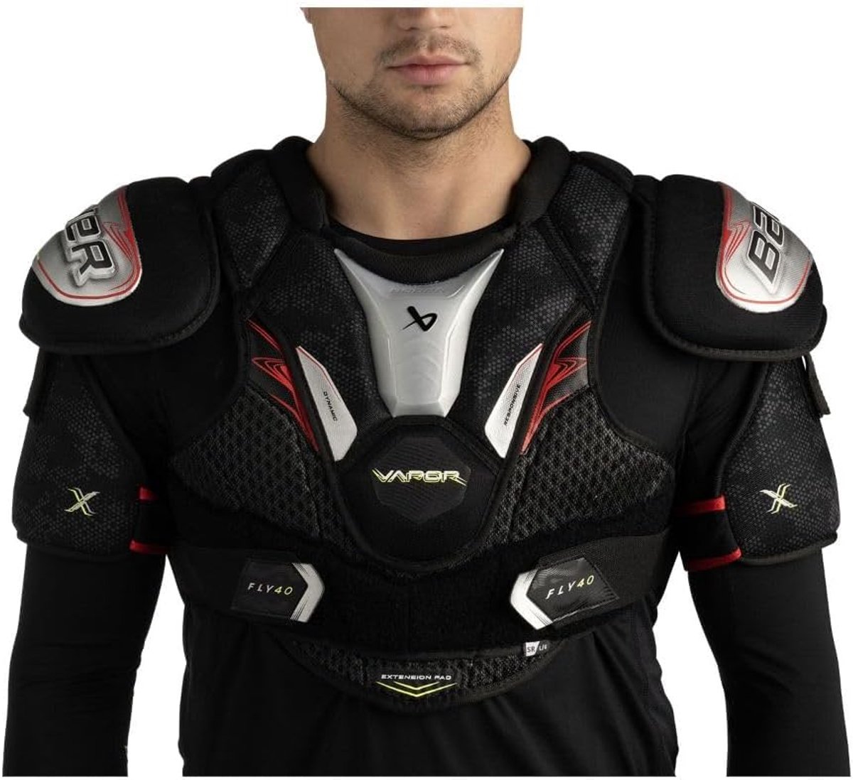 IJshockey schouderbescherming Intermed M - lichte bescherming - optimale bewegingsvrijheid - ideaal voor spelers - ShopVlot