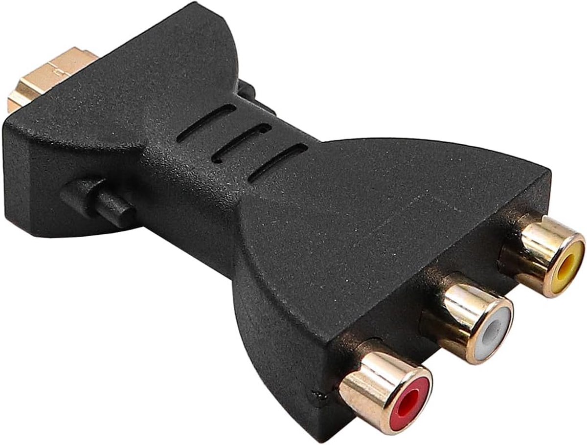 HDMI naar AV adapter - 1080p - RCA componenten - stabiele signaaloverdracht - ShopVlot
