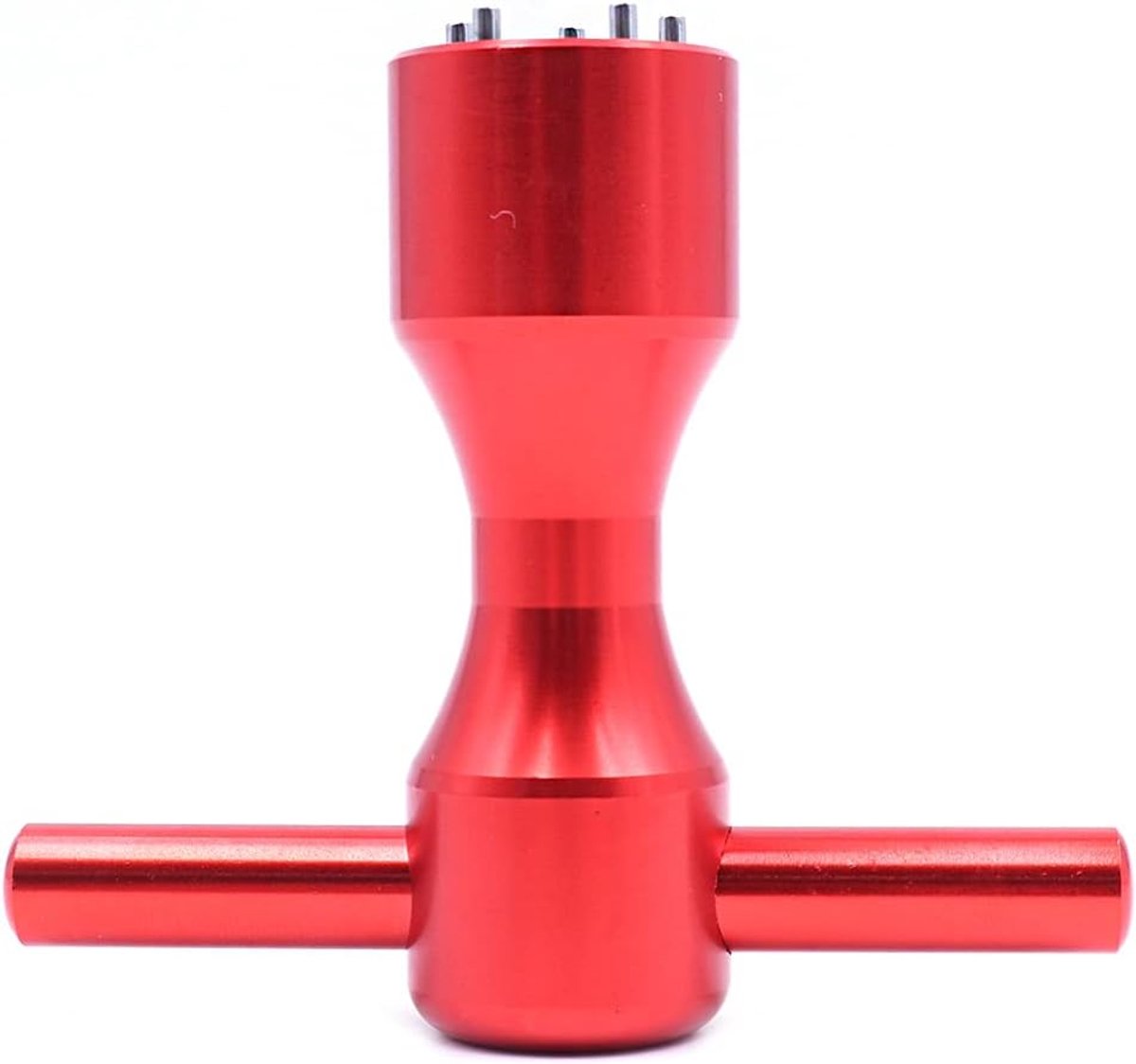 Golfwrench 5-pins - rood - lichtgewicht aluminium - ideaal voor golfputter - ShopVlot