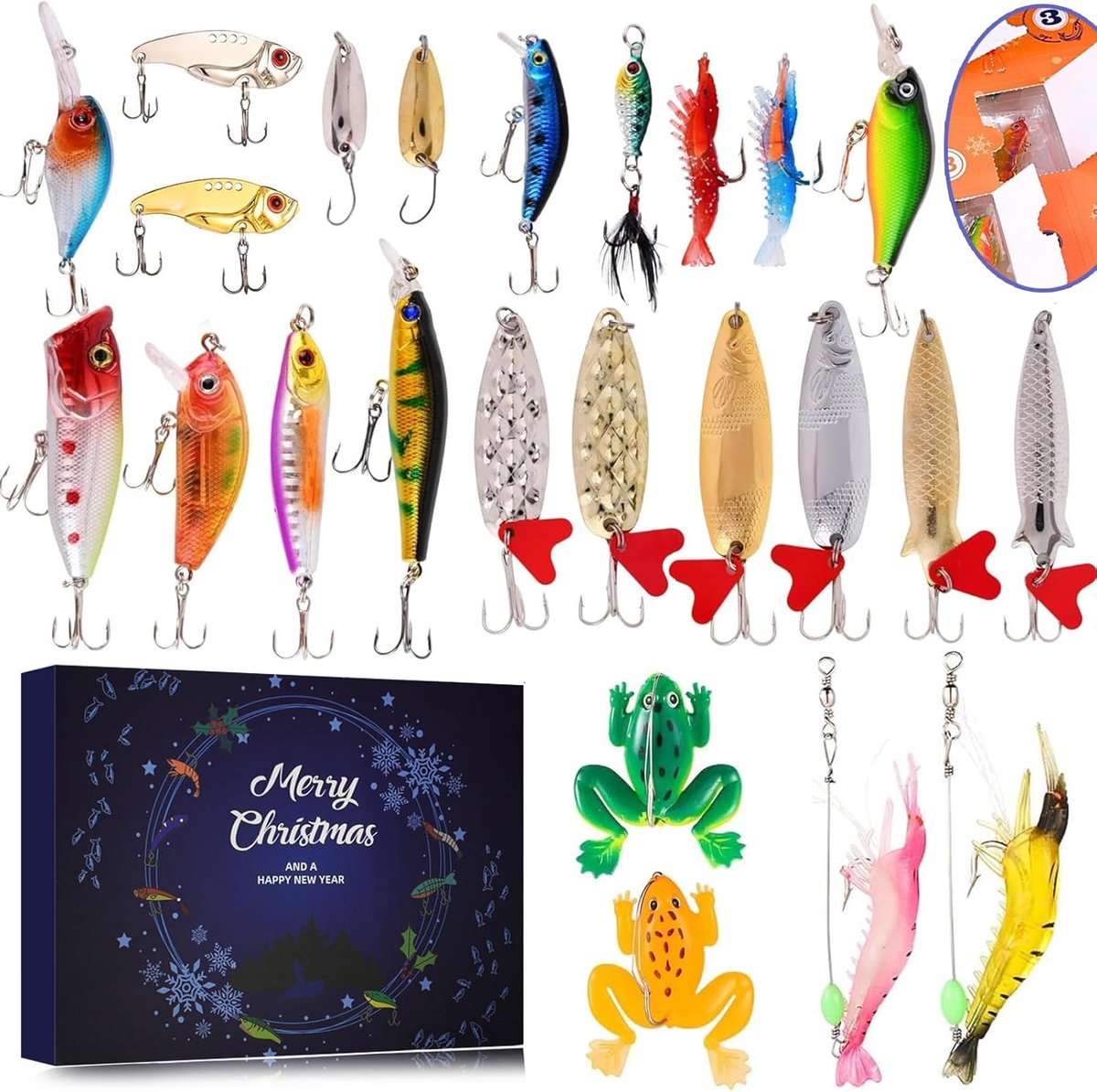 Advent Calendar Angel Men's Christmas Calendar, Advent Calendar Fishermen, Angel Advent Calendar 2024 Men, Advent - ShopVlot