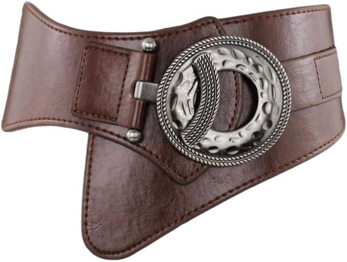 Oyccen Retro Elastic Wide Belt for Women, Elastic Waistband Women's Dress, Decorative Belts - ShopVlot