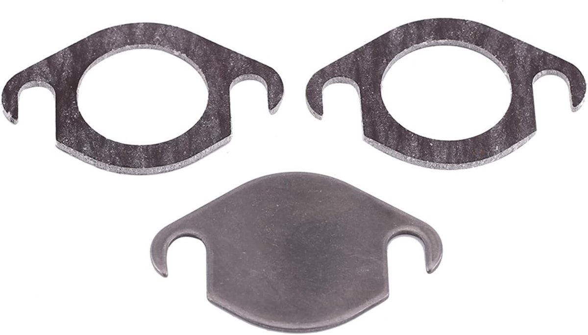 EGR Klep Blindplaat Kit en Pakking in RVS voor SEAT GALAXY TDI - EGR Blokkering, Auto Accessoires, Motoroptimalisatie