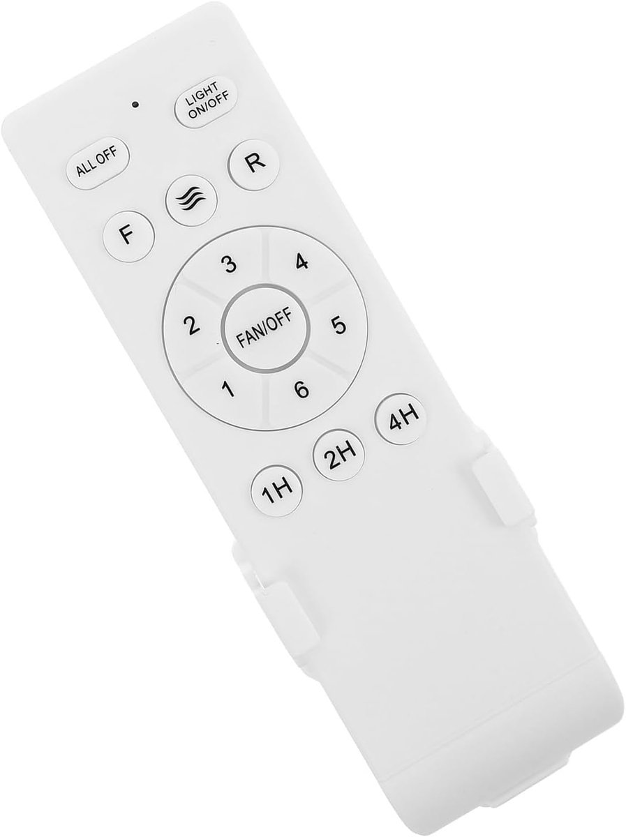 Afstandsbediening plafondventilator - 6 snelheden - 1/2/4-uurs timer - optimale luchtcirculatie - ShopVlot