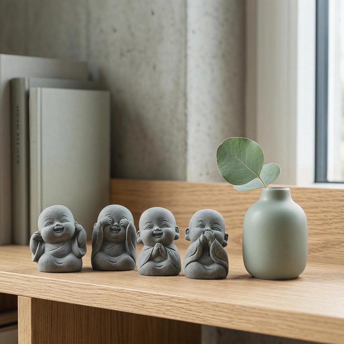 mini-beeldje tafelfiguren - handgemaakt - unieke kamerdecoratie - perfect voor tafeldecoratie - ShopVlot