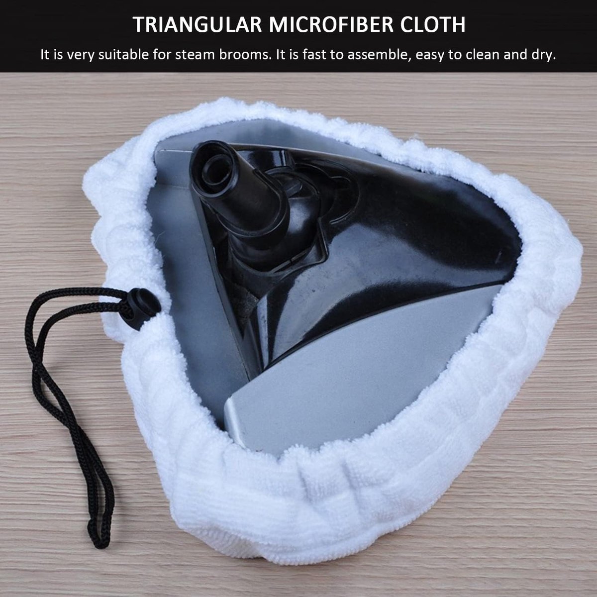 Stoomreiniger vervangende pads - 28 x 20 cm - microvezel - vaatdoek voor effectieve reiniging - ShopVlot