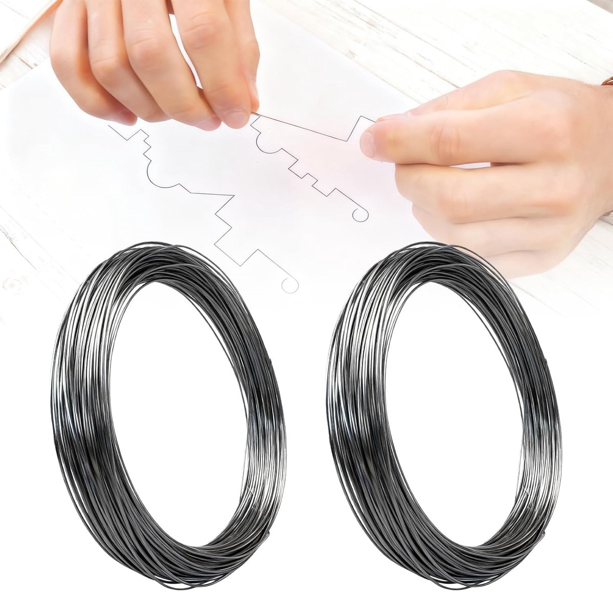 Oefendraad MedAT-Z 2025 - Dikke draad 0,7 mm - Stabiel voor nauwkeurige vormen - Ideaal voor training - ShopVlot