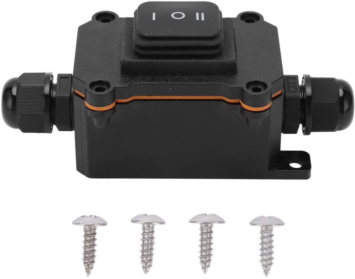 Tuimelschakelaar 30A Heavy Duty - waterdicht IP68 - 3 posities ON OFF - ideaal voor marine boot en auto - ShopVlot