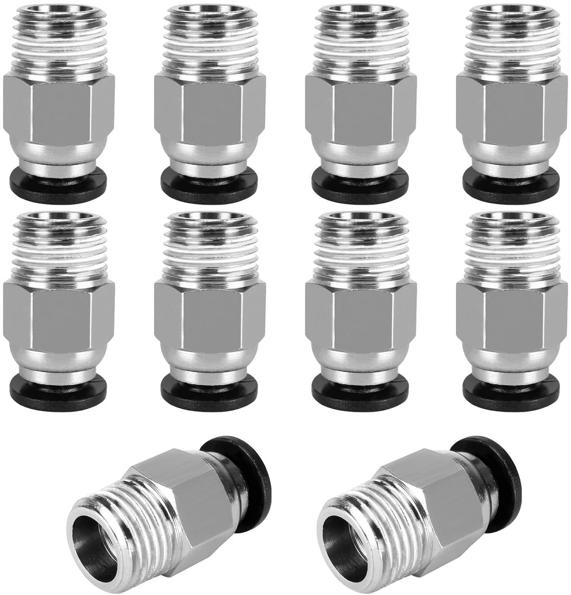 PC4-M10 connectoren 10 stuks - precisie connectors - betrouwbare 3D printer onderdelen - optimale prestaties - ShopVlot