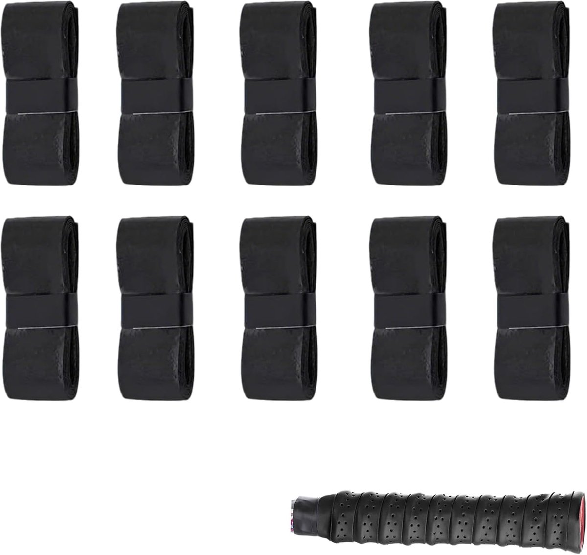 Griffband tennisschläger - zacht 110x2,5 cm - anti-slip en absorberend - voor optimale grip - ShopVlot