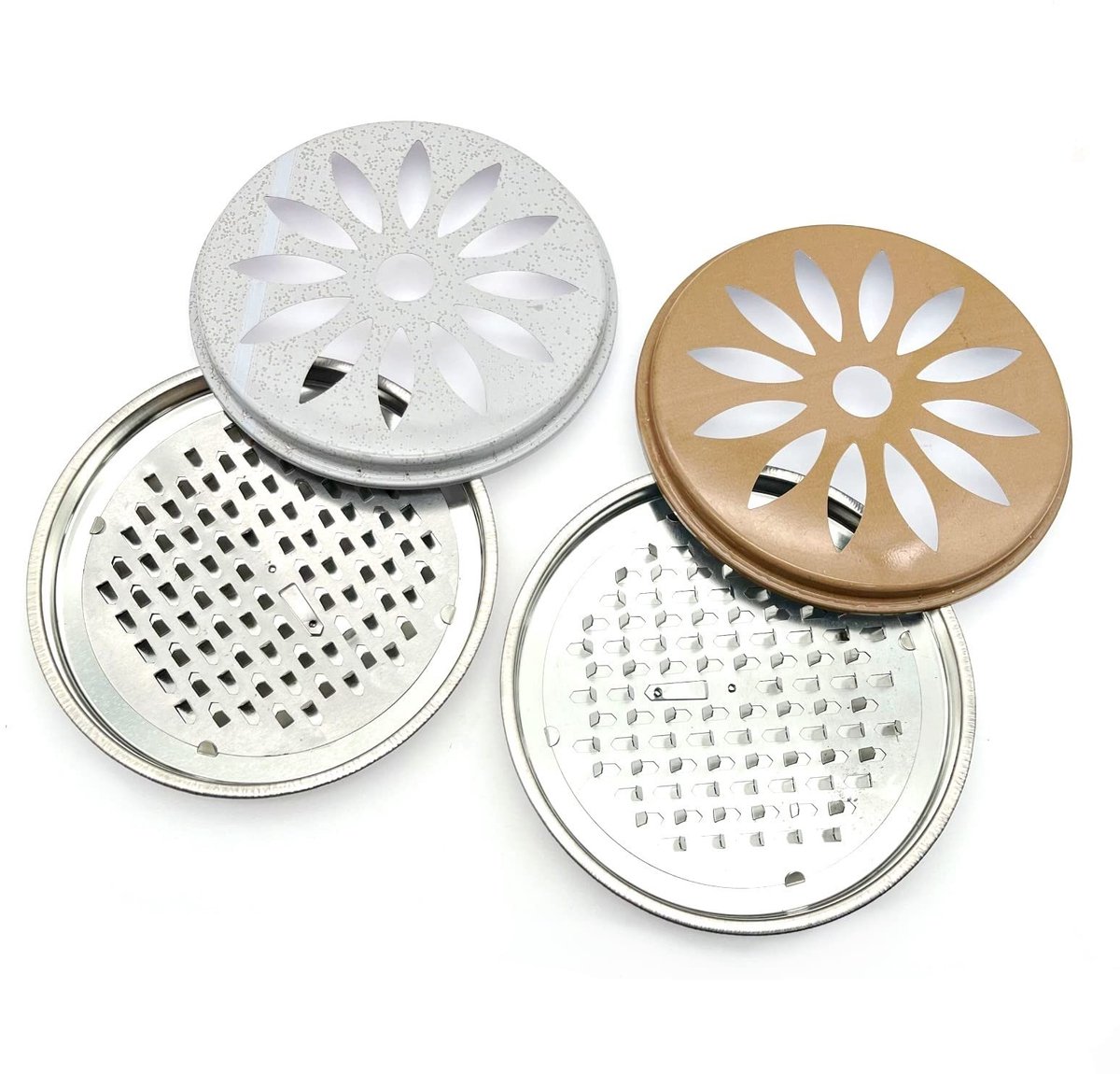 Solidchoice - Set van 2 Metalen Muggenspiralen Houder