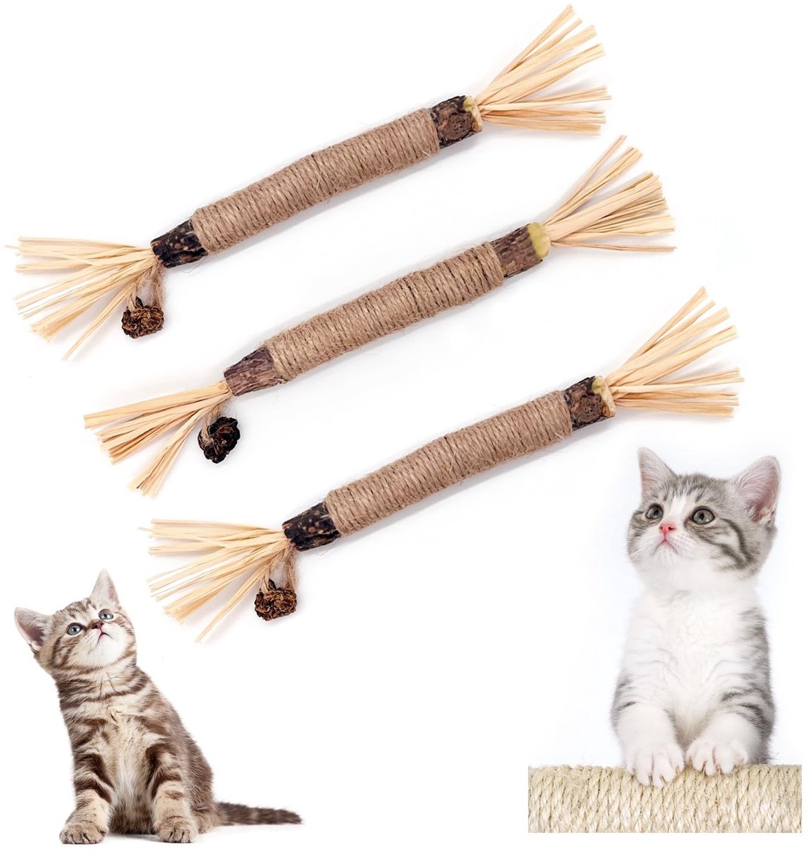 Solidchoice - Cat Chew Sticks voor Tandverzorging en Vermaak