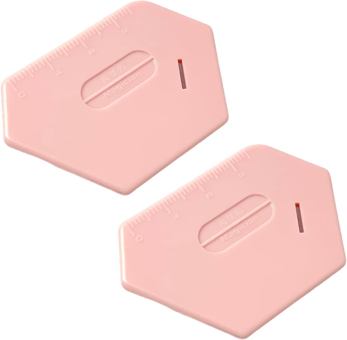 Sewing machine naadgeleider 2pcs - magnetisch - polygonale ontwerp - voor perfecte steken - ShopVlot