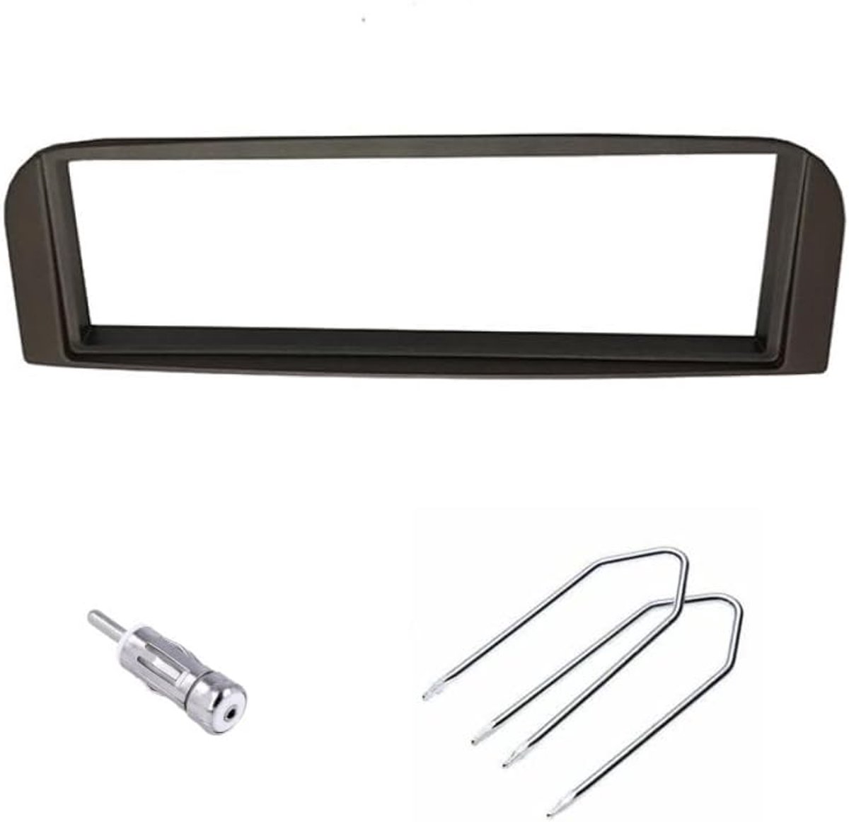 Radio panel kit 1-din - frontpaneel frame - geschikt voor Alfa Romeo 147 en GT - eenvoudig te installeren - ShopVlot
