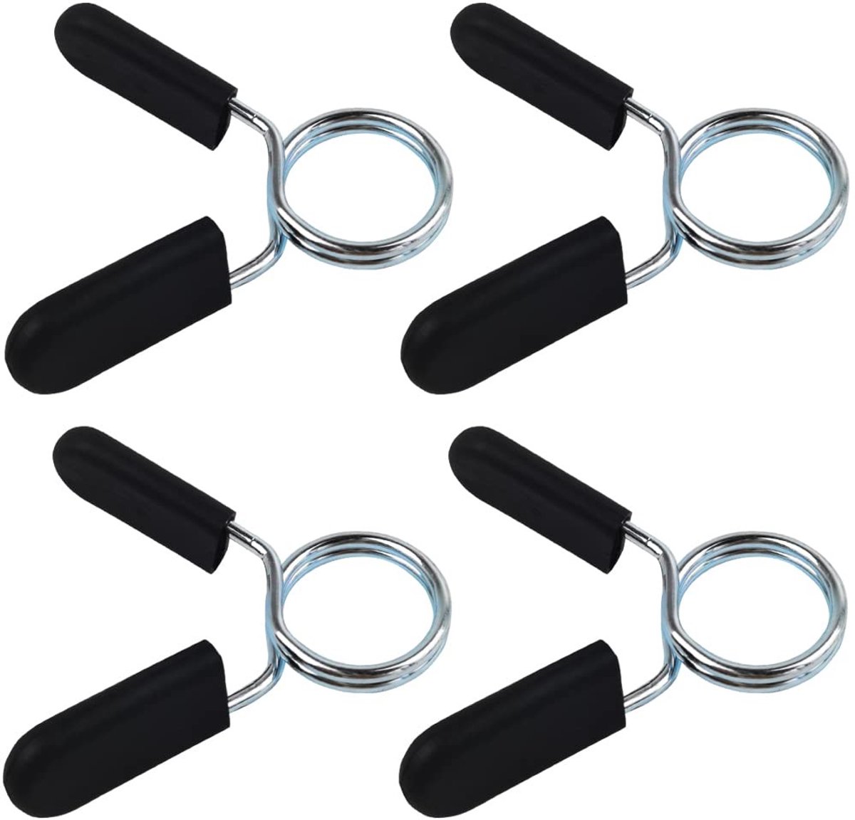Solidchoice - Set van 4 Fitness Spring Klemmen voor Halters