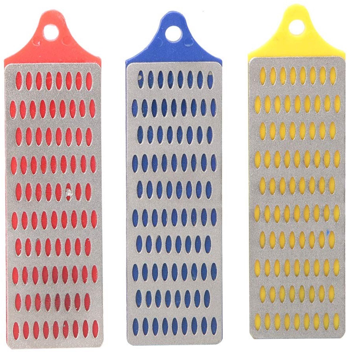 Solidchoice - Set van 3 Diamant Slijpstenen voor Keukenmessen