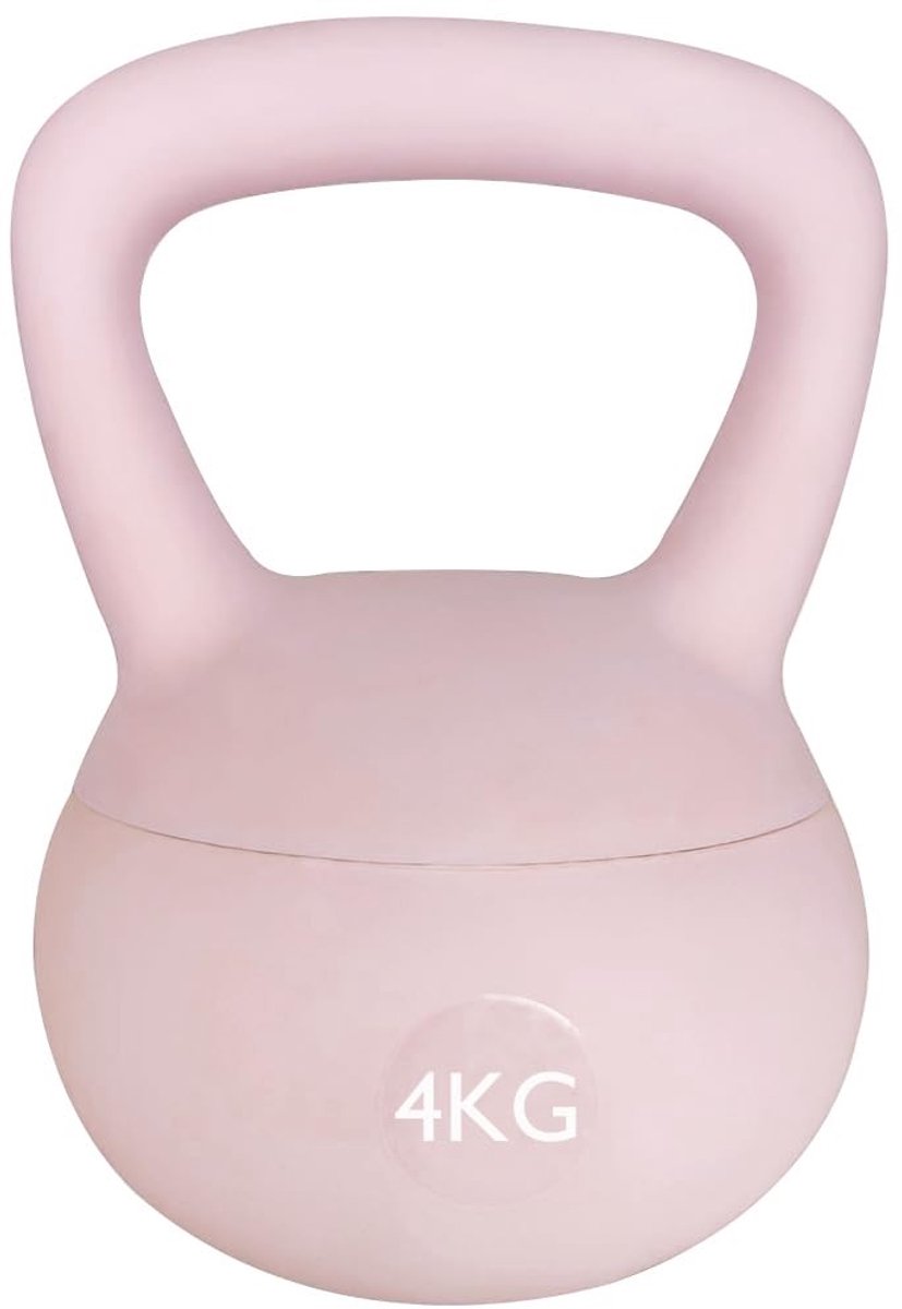 Solidchoice - Zachte Kettlebell van 4kg voor Thuis Fitness