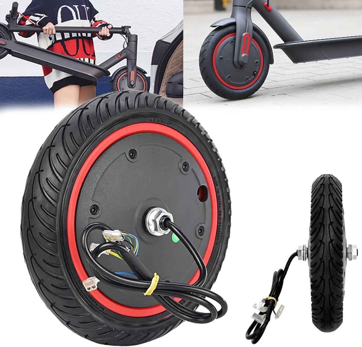 Solidchoice - Vervangwielen voor Elektrische Scooter