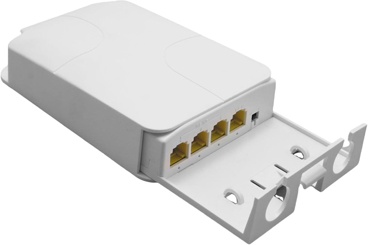 PoE-extender 4-poorts - waterdicht - gigabit snelheid - ideaal voor bewakingscamera's - ShopVlot