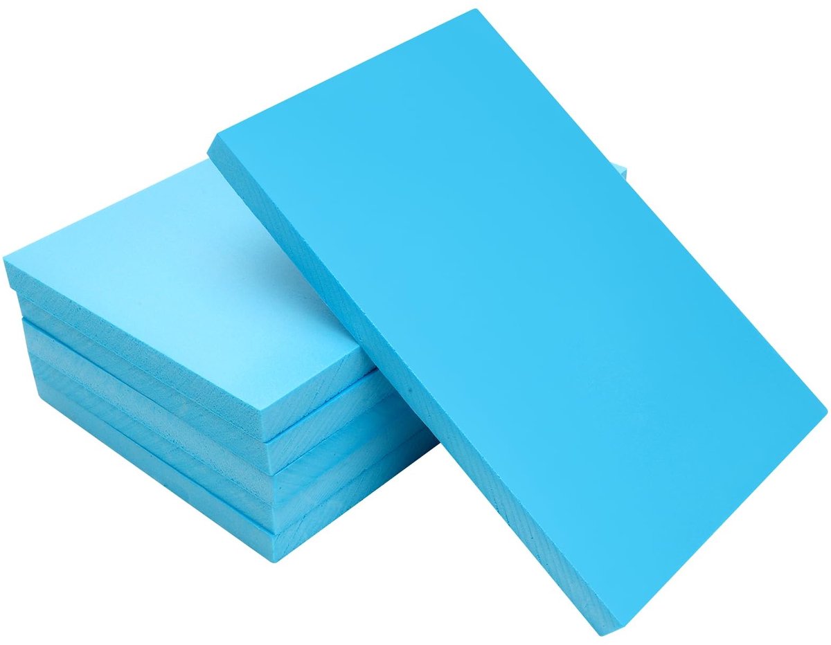 Solidchoice - Set van 6 Styrofoam Bladen voor Creatieve Projecten