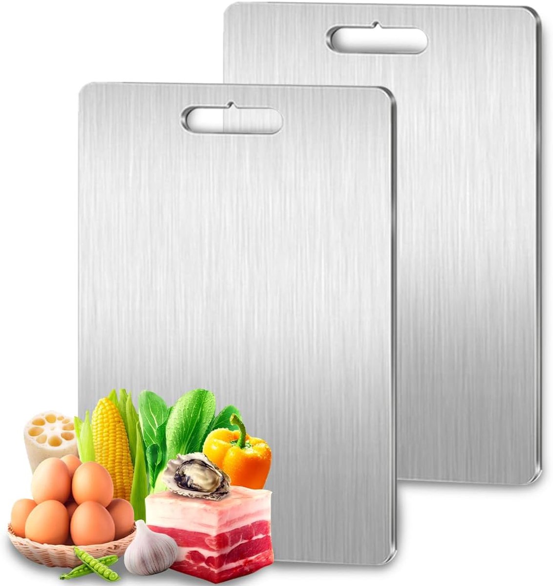 Snijplaat 30x20 cm - titanium - duurzaam - geschikt voor precisiewerk - ShopVlot