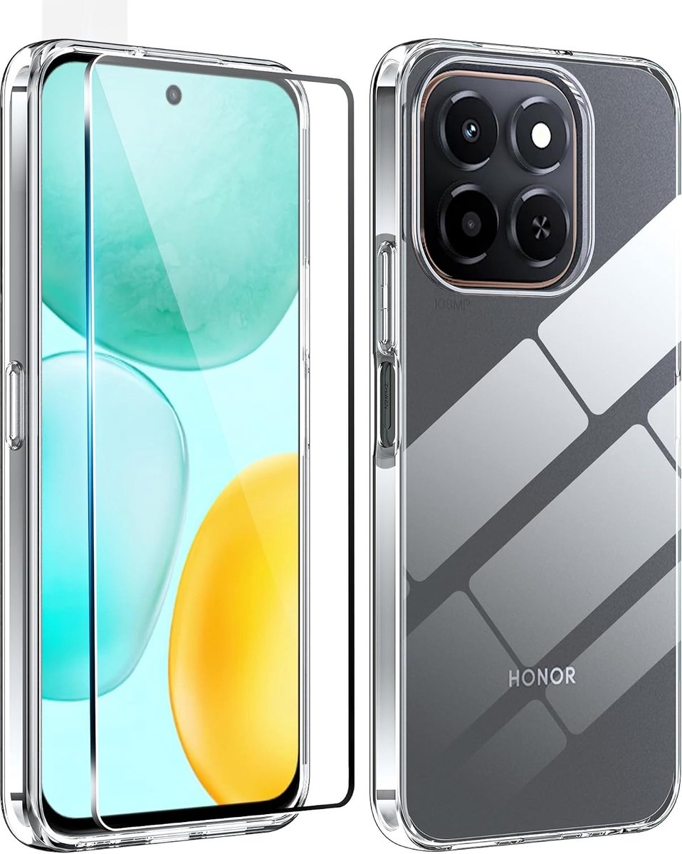 Mobiel toont case - transparant - zacht matte beschermhoes - volledige bescherming - ShopVlot