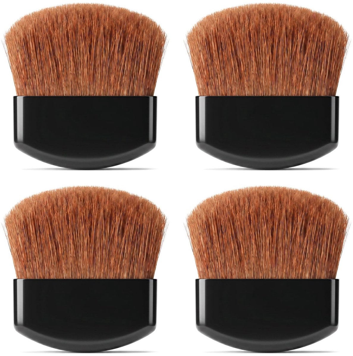 Solidchoice - Set van 4 Mini Make-upkwasten voor Reisgebruik