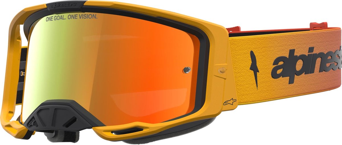 Alpinestars Vision 8 Amber Mirror Motocrossbril -