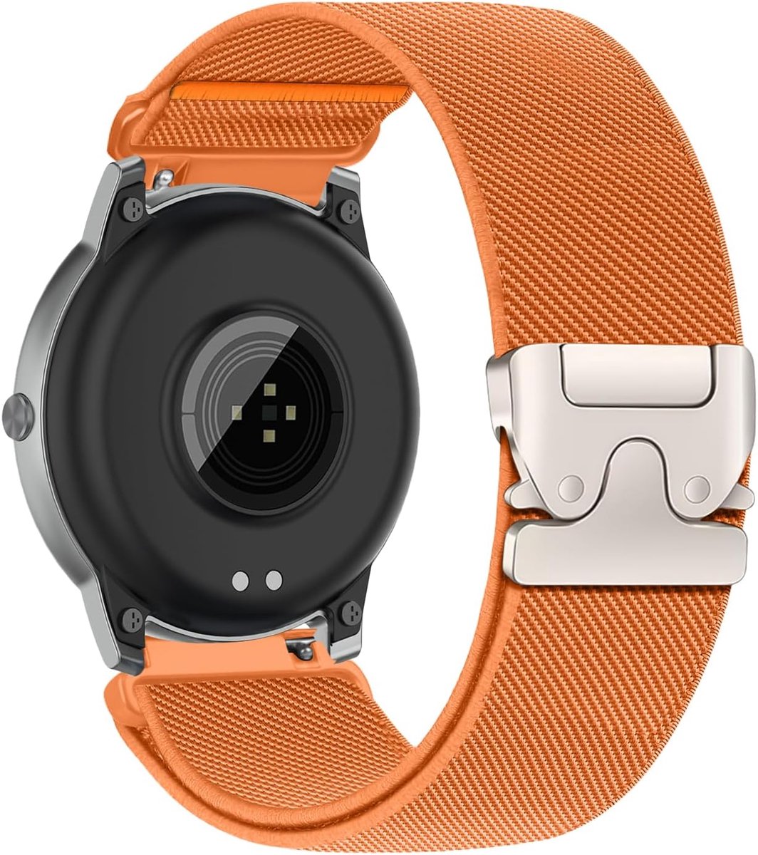 22 mm horlogeband - nylon elastische strap - ademend sportband - vervangende band voor heren en dames - ShopVlot