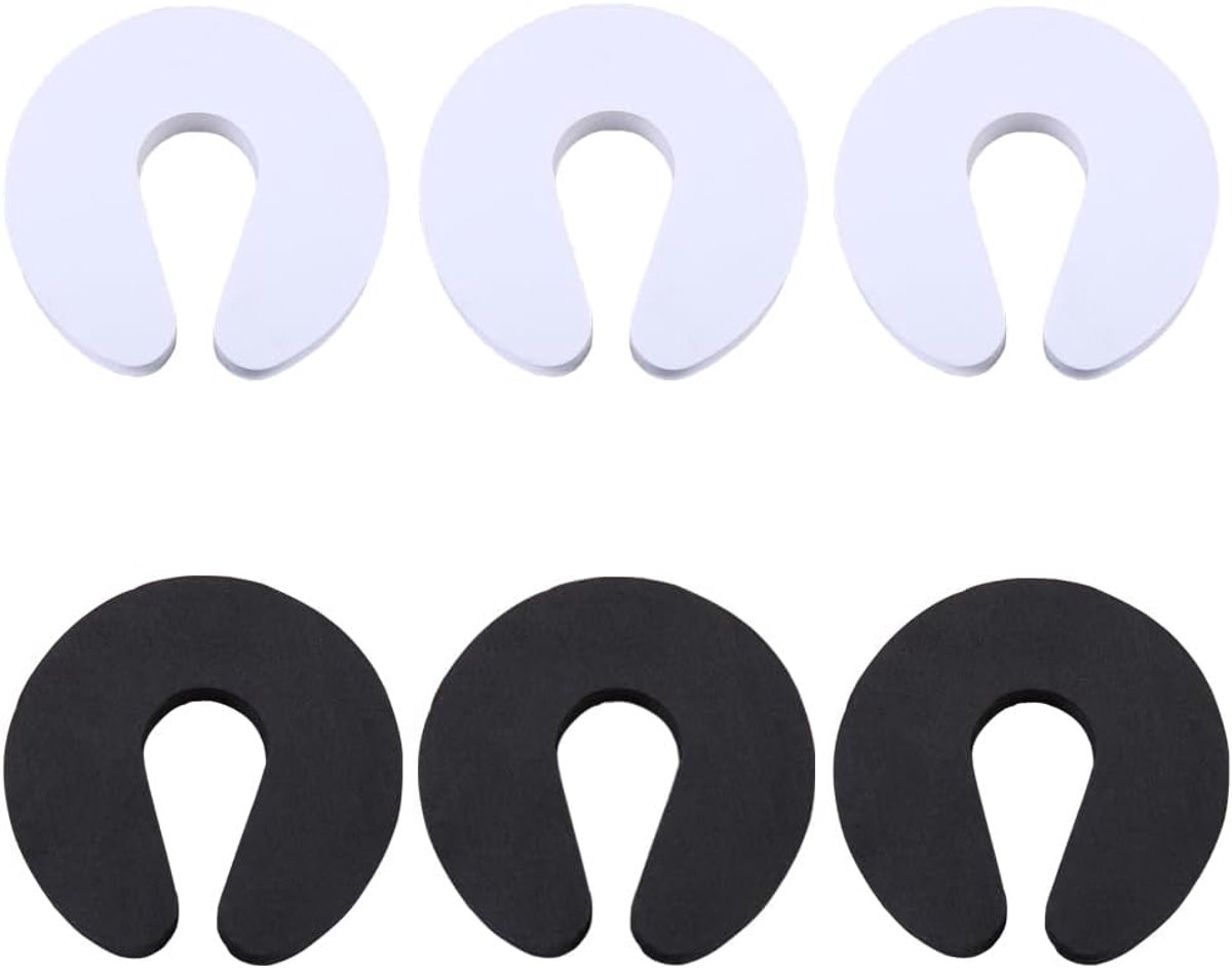 6 Pcs Door Finger Guards Safety Door Stoppers Protector Stoppers Protect Fingers with Soft Foam Protection, Anti-Slam - ShopVlot