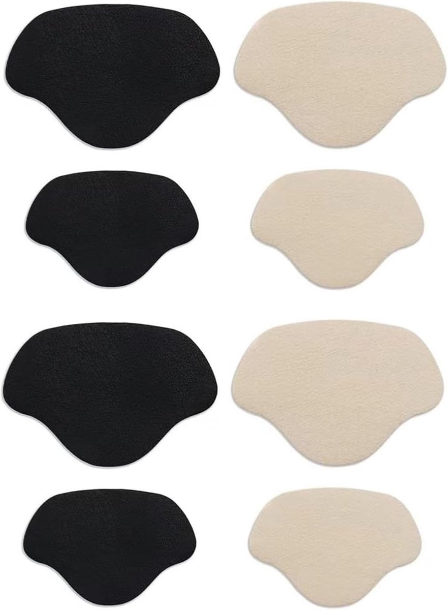 Pack of 8 Gym Shoe Repair Patches, Adhesive Heel Patches for Fixing Holes for Sneakers to Prevent Shoe Holes, Suitable - ShopVlot