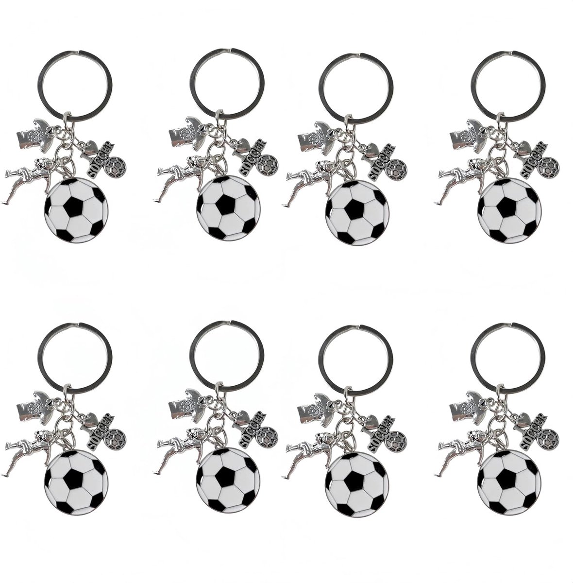 Llaveross Fútbol Regalos, Llavero s Para Chicos, Llaveros Football Party, Llaveros Fútbol Acero Inoxidable, Ligeros - ShopVlot