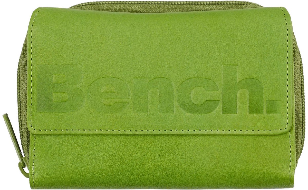 Bench Portemonnee 14 cm - Dames - Horizontaal - hellgrün
