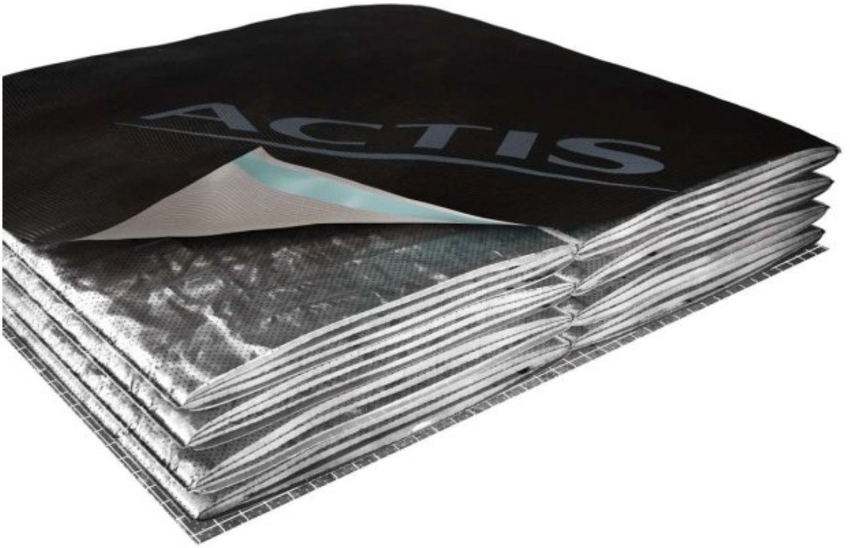 Actis Booster'R Hybrid Dampopen Isolatiefolie | +/- 16 m2 | Dikte 80 mm | R Waarde 3,2 / 3,95