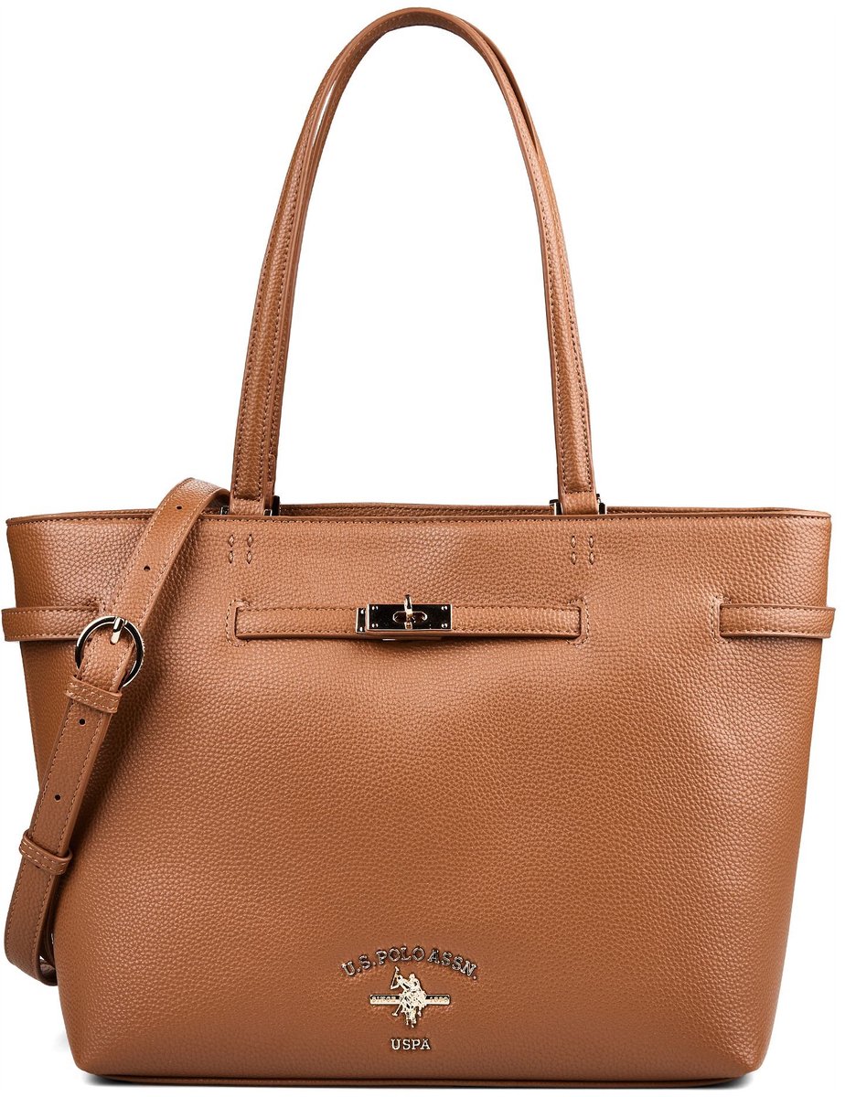 U.S. Polo Assn. Stanfort Shopper Tas M 34 cm - 12 L - tan