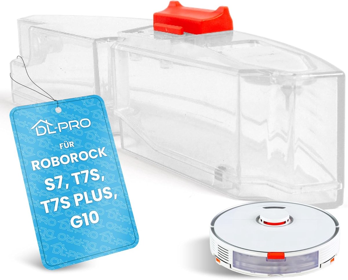 Water tank Roborock S7 T7S T7S Plus G10 - ABS constructie - makkelijk onderhoud - efficiënte reiniging - ShopVlot