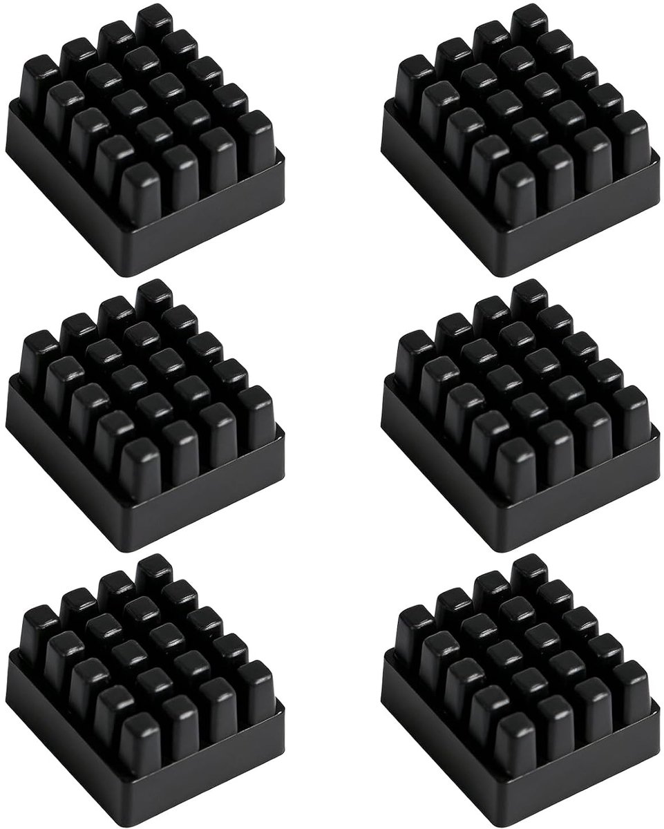 Siliconen nozzle wiper block - 6 stks voor Topzhu X2D - hittebestendig materiaal - optimale printkwaliteit - ShopVlot
