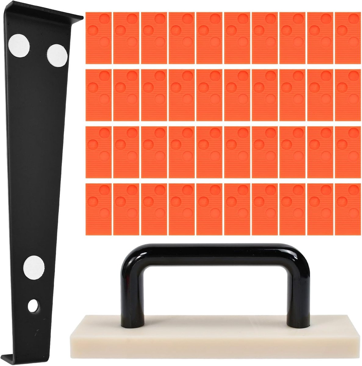 Laminaatlegset 42-delig - Vinyl installatieset - Gereedschap voor klikken - Zorgeloos vloerleggen - ShopVlot