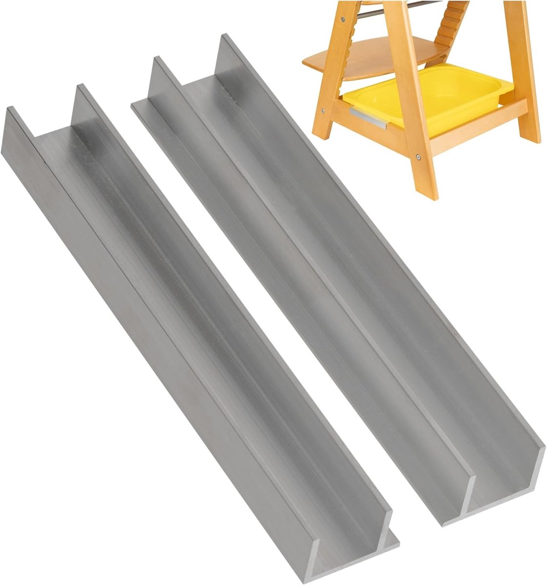 Baby Stoel Adapter - Aluminium Spacer Houder - Compatibel met Roba Sit Up en IKEA Trofast - ShopVlot
