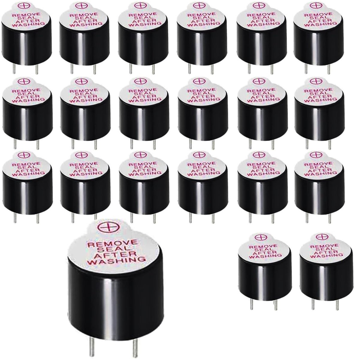 Active Arduino Buzzers 20pcs - 3V - Continu geluid - Ideaal voor elektronica projecten - ShopVlot