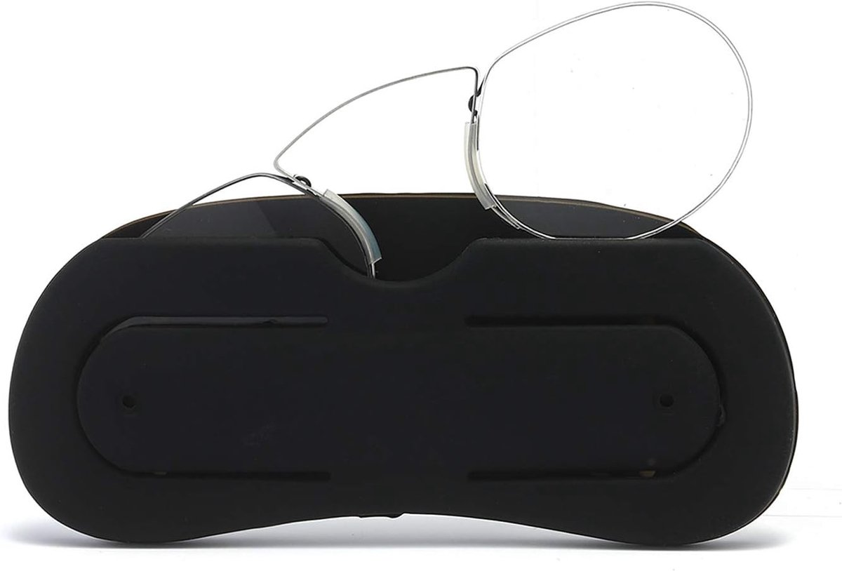 Reading Glasses Nose Support Squeeze Ultralight Vision Mini Portable Men and Women with Glasses Case - ShopVlot