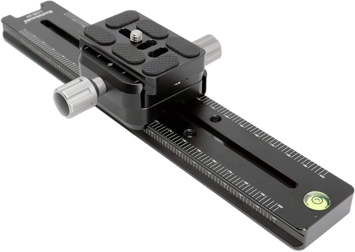 koolehaoda 240mm Rail Nodal Slide Metal Quick Clamp, Double Dovetail Camera Bracket Mount with Double Sided Clamp, for - ShopVlot