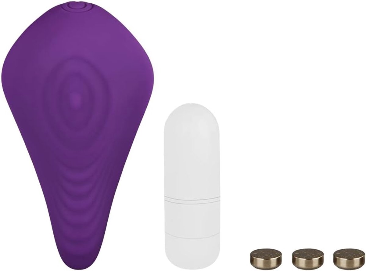 EIS, Vibrator, Cute Finger Vibrator, 6.8 cm, Waterproof, Skin-friendly Silicone, Batteries Included - ShopVlot