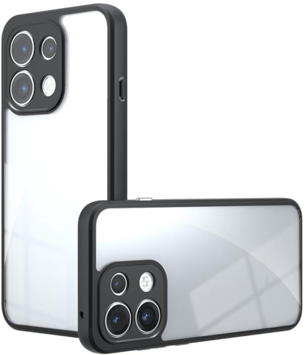 Telestore - Telefoonhoesje geschikt voor de OPPO Reno16 F / Reno16 FS - Transparant - Armor hybrid TPU hoesje - Hard siliconen - back case - Reno 16 F / FS