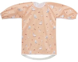 Little Dimsum Baby & Toddler Bib Overall Long Sleeve Waterproof BLW Weaning Apron for High Chair, Unisex Feeding Bib - ShopVlot