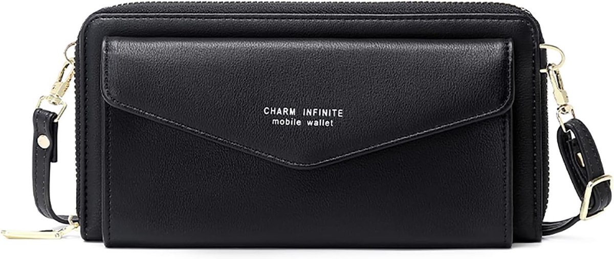 Crossbody Phone Bag For Women Touch Screen RFID Blocking Girls Crossbody Phone Wallet Purse Small Shoulder Bag Mobile - ShopVlot