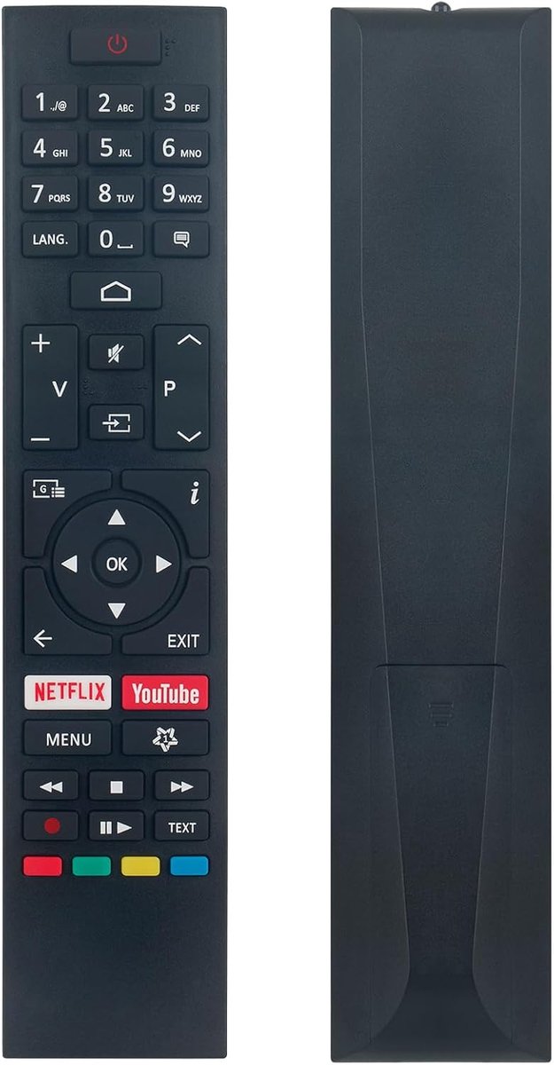AULCMEET Vervangen Afstandsbediening geschikt voor Salora TV 24HAE2250 24HAE2252 24HAE2350 24XHA4404 32-Milkyway - ShopVlot