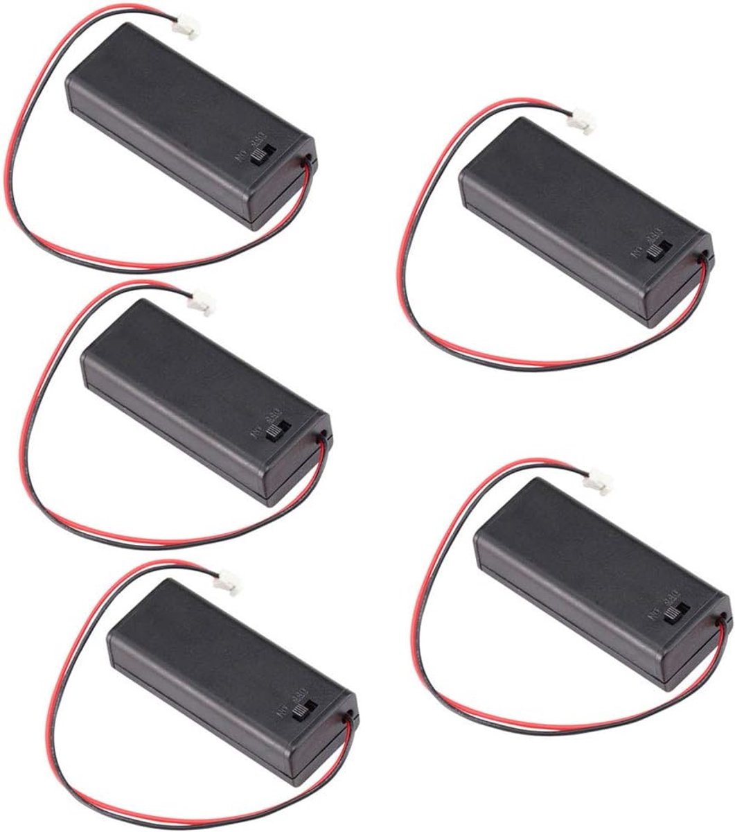 Battery case, microbit deck shell, 2 x AAA batteries, 3 V, PH2.0, pedagogical for children - ShopVlot