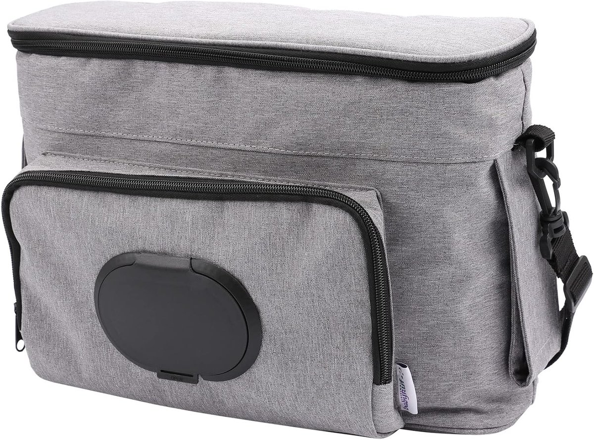 Unisex Baby Stroller Organizer, Grey - ShopVlot